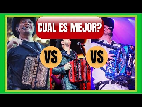 Los MEJORES acordeonistas🎤del REGIONAL mexicano✅ TOP 3 ACORDEONISTAS y CANTANTES famosos de Mexico