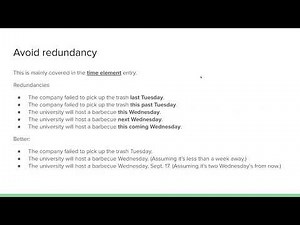 AP style: times, time element, time sequences