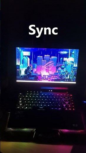 Asus Aura Wallpaper Sync with Asus ROG Strix Scar 15