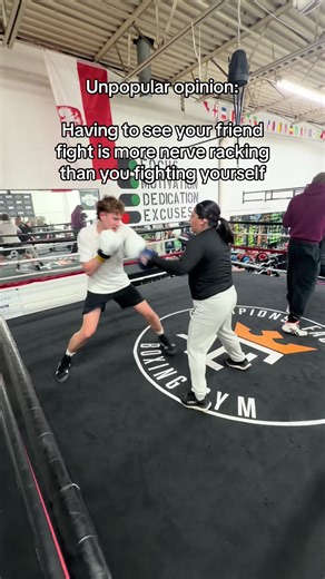 I be nervous asl watching my hbs fight #boxing #combatsports #fyp #viral #xybzca