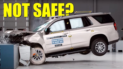 News: Really Big SUVs Are Not As Safe As You Think! IIHS Crash Test Results
