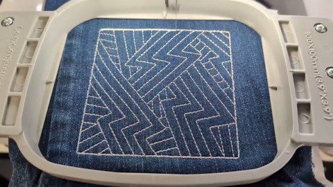 Digital File. Sashiko Boro Quilting Square Machine Embroidery File Design 4x4 Inch Hoop. Sashiko Jeans Patch Embroidery File. Sahiko Motifs. - Etsy