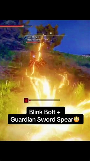 Blink Bolt and Guardian Sword Spear in Elden Ring
