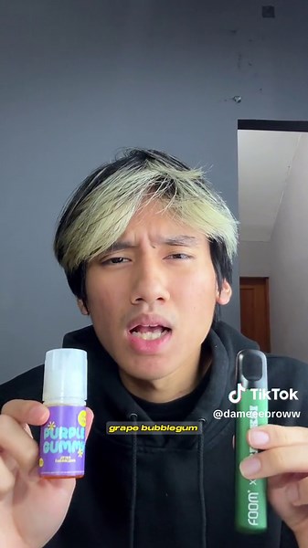 Purple Gummy Bubblegum Series: Liquid Foom Grape Flavor