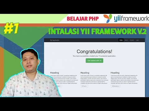 #1 Learn YII Framework - Initial Installation of YII version 2