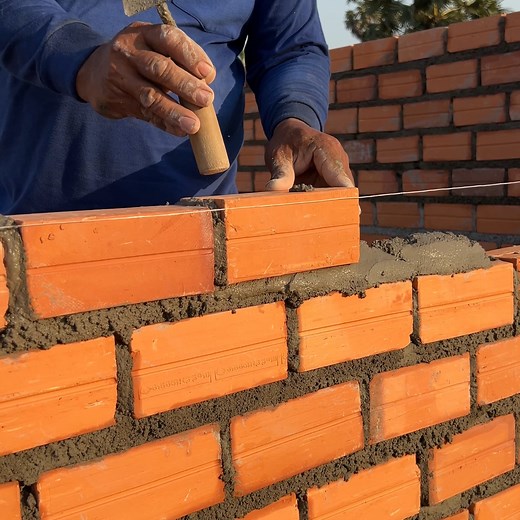 155K views · 1K reactions | Amazing Techniques To Build Brick Wall For Modern House | DIY crafts PR | Facebook