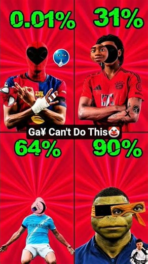 99% Will Fail This🤡🤫|| Football Edition Pause Challenge #challenge