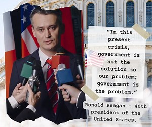 In this present crisis, government is not the solution to our problem; government is the problem." Your thoughts? | North Carolina Renewal Project