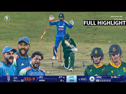 IND vs SA 1st ODI 2025 Full Match Highlights | India vs South Africa 1st ODI Full Highlights 2025