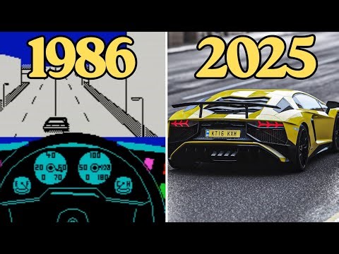 Evolution of Open World Driving Games 1986-2025
