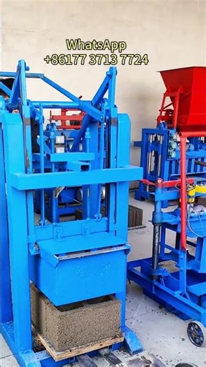 Pure manual mobile brick making machine for producing various hollow bricks, road tiles, molds