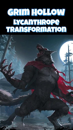 #dnd Lycanthrope Transformation - Stage 3 - Bestial Vigor