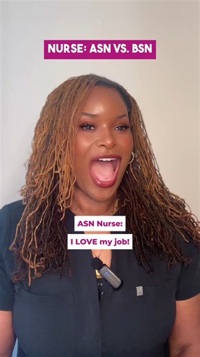 Dr. Day- The Recovering Nurse Exec on Instagram: "Registered Nurse: ASN 🆚 BSN 💉 Want help choosing the nursing path that fits you best? Comment “FIT” and I’ll send you my free guide to find your ideal nursing career! #nurse #nursecoach #nursecareer #asn #bsn"
