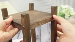 Geelin 12 Set 10.59'' Brown Wooden Lanterns for Wedding Centerpieces Include 12 Wooden Lantern 12 LED Candle 12 Eucalyptus Leaves Wreath for Wedding Baby Shower Farmhouse Rustic Table Decor