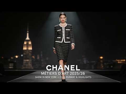 CHANEL Métiers d’art 2025/26 Show in New York — Full Runway & Highlights