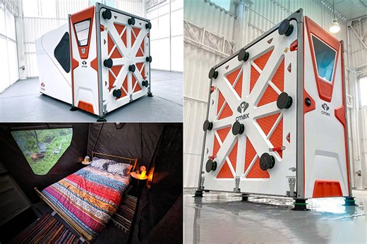 CMAX System's Foldable Housing Can Be Assembled in Minutes, Priced from $8K