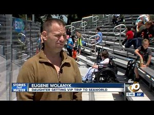 Girl denied Disney trip goes to Seaworld