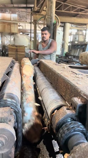 Satisfying Machine Peeling of Wood