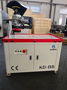 [Hot Item] Nice Appearance Manual Deburring Machine Polishing Machine with Schneider VFD Rotatable Two Grinding Heads Adjustable Speed Patent Design