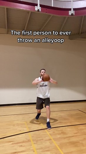 The Origin of the Alley-Oop in Basketball
