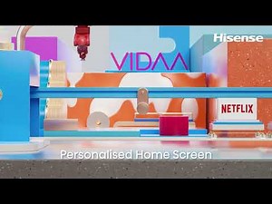 Hisense TV Series | VIDAA Personalized Home Screen & VIDAA Art