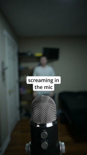 screaming in the mic... #asmr