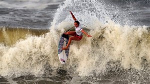 WATCH: Crazy Surfing Wipeouts from the Olympics
