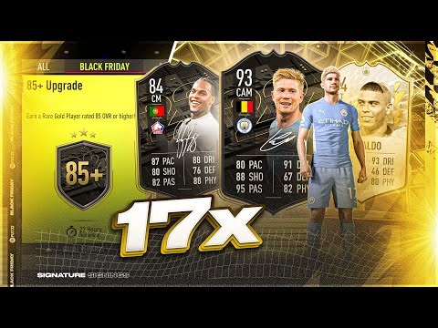 FIFA 22 17 x guaranteed 85+ upgrade packs!