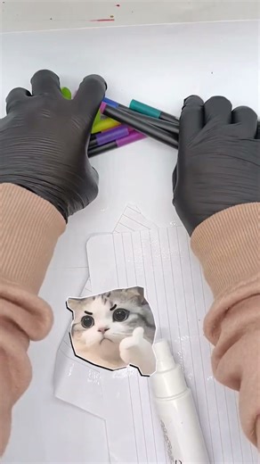 PAPER FREEZE 😱 #tutorial #diy #papercraft #freeze