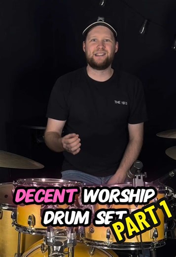 Transforming a Beginner Drum Set for Worship Use