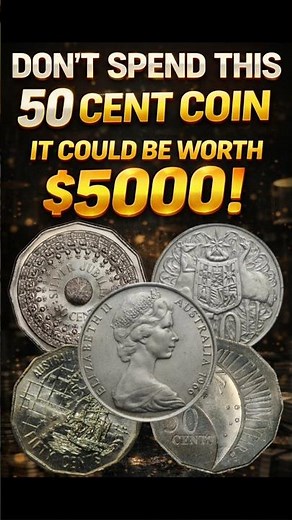 Don’t Spend This 50 Cent Coin 😳 It Could Be Worth $5000!