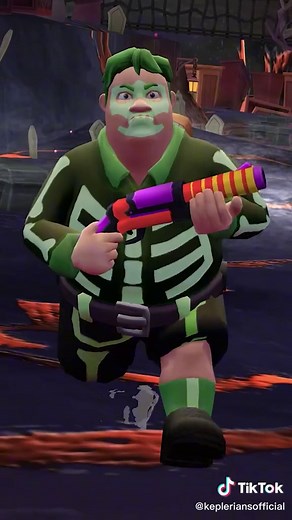 Charlie Ice Scream vs All Keplerians Horror Game Brawl