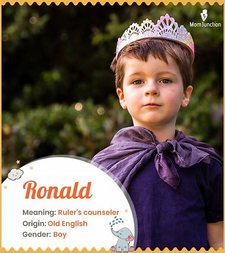 Ronald Name Meaning, Origin, History, And Popularity