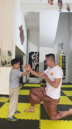 咏春拳不斗力，借力打力 #协调能力 #手把手教 #零基础学拳 #展示真功夫 #咏春拳