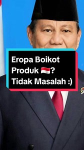 Eropa Boikot Kita? Tidak Masalah Insyaallah Indonesia Tetap Aman, aamiin 😎 #eropaboykotkita? #obiku_obiku #kelapasawit🇲🇨 #sti #pesawat🇲🇨