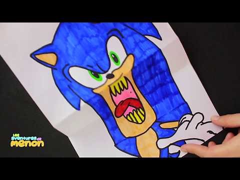 SONIC 2019 DIY ABRE BOCA DE PAPEL