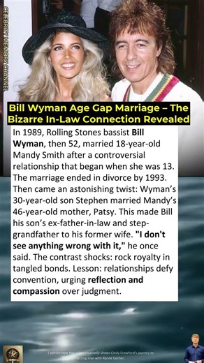 Bill Wyman Age Gap Marriage – The Bizarre In-Law Connection Revealed