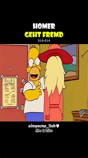 Homer geht fremd / S19-E14 / Simpsons / Deutsch