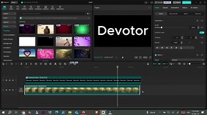 how to make transparent name in capcut