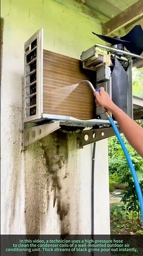 Deep Cleaning a Dirty Air Conditioner! Watch This Unit Turn Brand New!