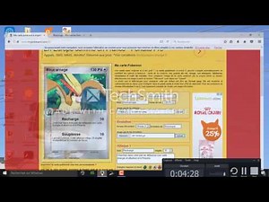 [TUTO] Comment créer sa carte Pokémon sur my poké card