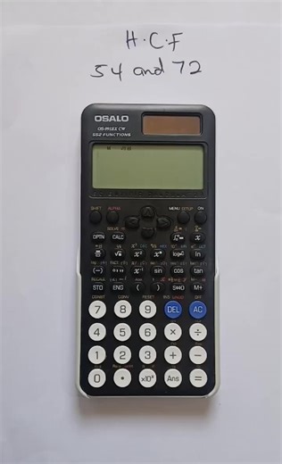 Calculando LCM y HCF rápidamente con una calculadora