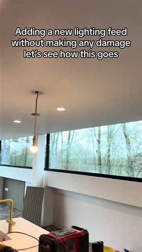 Adding a New Lighting Feed Without Damage