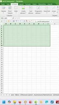 PlanMaker Einmaleins