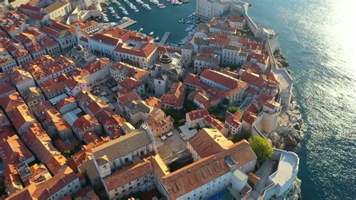 Pearl of the Adriatic: Dubrovnik’s aerial beauty