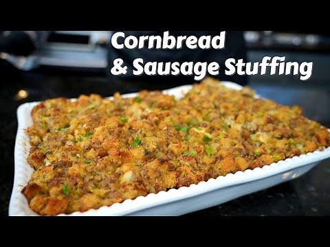 The Perfect Cornbread & Sausage Stuffing Recipe