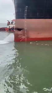 21K views · 306 reactions | Ship Collision at Port ⚓⚓ Sail Marine #offshore #navy #marineworld #sailboat #sailing #engineer #merchantnavy #ship #sealife #voyage #ocean #navigation #sailor #maritime #Seafarer #marine #lifeatsea ⚓ | Sail Marine | Facebook