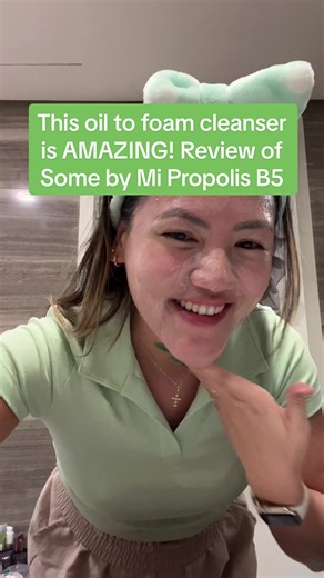 Oil to Foam Cleanser Review: Some by Mi Propolis B5