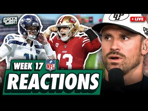 49ers & Bears Offensive Fireworks, Seahawks Tame Panthers & Eagles Victory | NFL WK17 Reactions