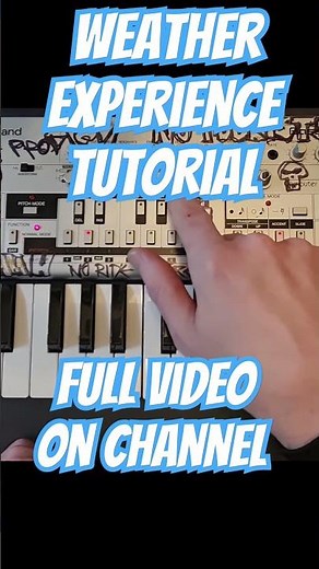 Weather Experience Tutorial - On Liam Howlett's TB-03